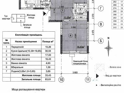 квартира по адресу Семьи Кульженков ул. (Дегтяренко Петра), 37