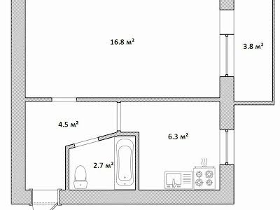 квартира за адресою Фабрично-Заводська вул., 25