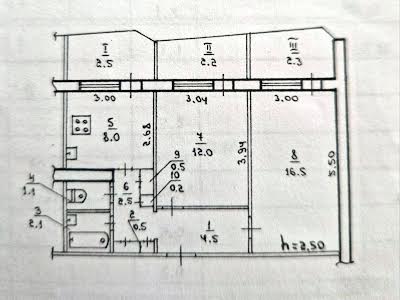 квартира за адресою Дніпро, Маршала Малиновського, 34