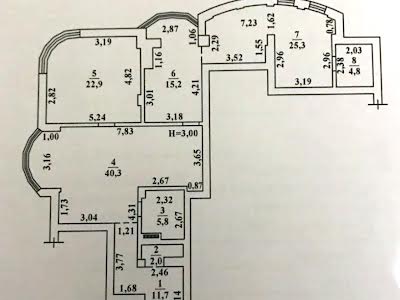 квартира за адресою Одеса, Добровольців вул. (Маршала Говорова), 11