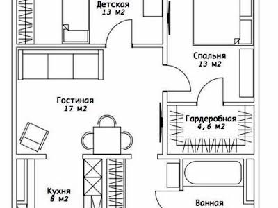 квартира по адресу Дмитрия Луценко ул. (Крейсера 'Аврора'), 6