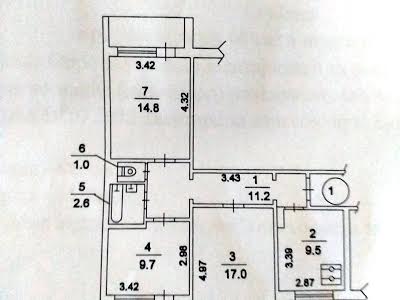 квартира за адресою Булгакова вул., 7