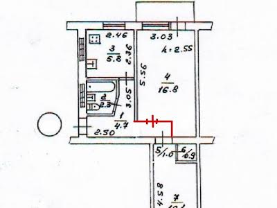 квартира за адресою Одеса, Артиллерийский 2-й пер, 3