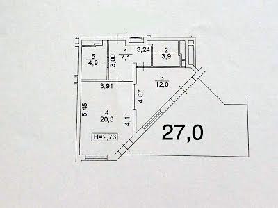 квартира по адресу Ростиславская  ул. (Рыбалко маршала), 5б