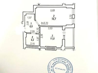 квартира по адресу Степана Бандеры ул., 1е