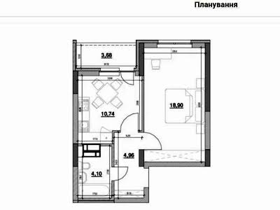 квартира за адресою Повітряних Сил просп. (Повітрофлотський), 56