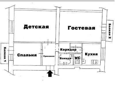 квартира за адресою Миколи Міхновського бульв. (Дружби Народів), 7