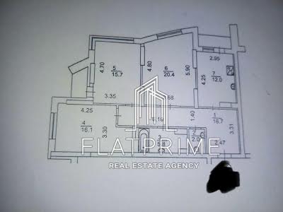 квартира за адресою Оболонський просп., 1