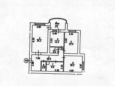 квартира по адресу Киев, Владимира Ивасюка просп. (Героев Сталинграда), 6Б