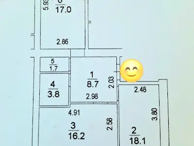 квартира по адресу Сонячна ул., 5