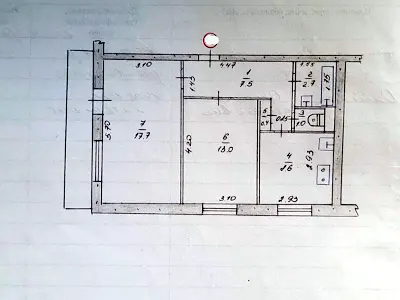 квартира по адресу Нижнеднепровская ул., 6-Б