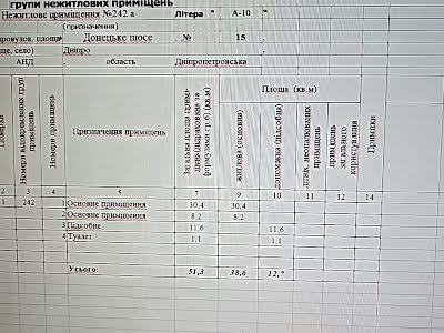 комерційна за адресою Дніпро, Донецьке шосе, 15