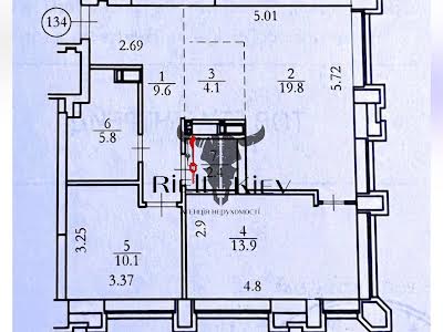 квартира за адресою Київ, Зарічна вул., 14