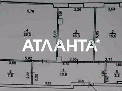квартира за адресою Одеса, Дача Ковалевського вул., 121 к1
