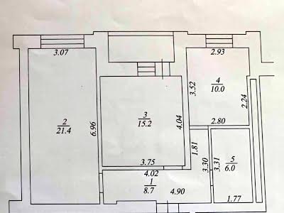 квартира за адресою с. Софіївська борщагівка, Південна, 7