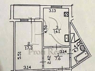 квартира за адресою Київ, Правди просп., 31А