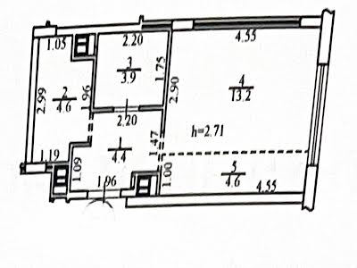 квартира по адресу Салютная ул., 2Б