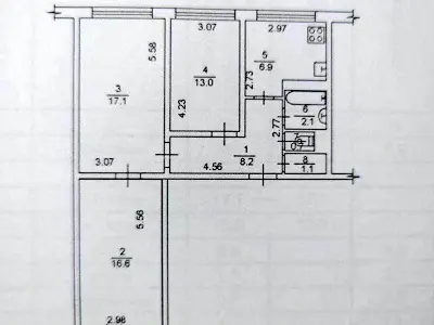 квартира по адресу Лятошинского композитора ул., 26а