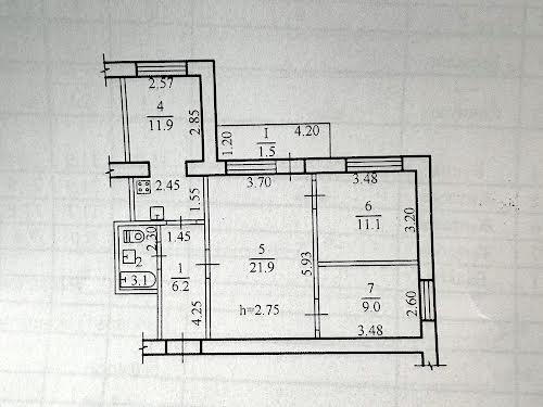 квартира по адресу Староказацкая ул. (Комсомольская), 80