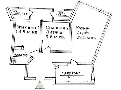 квартира по адресу Никольско-Слободская ул., 15