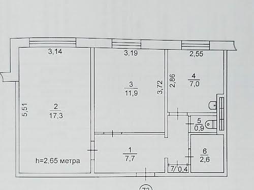 квартира по адресу Донецкая ул., 1