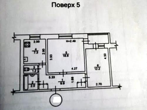 квартира за адресою Вітряні Гори вул., 3