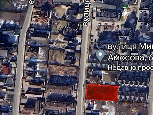 ділянка за адресою Амосова вул., 69