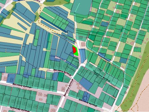 участок по адресу Ивано-Франковск, Весенняя ул.