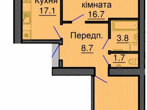 квартира по адресу Мартинова просп., 38