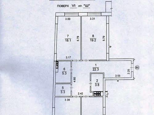 квартира по адресу Киев, Берестейский просп. (Победы), 42