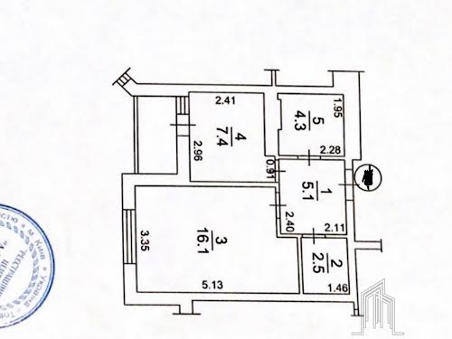 квартира за адресою Юлії Здановської вул. (Ломоносова), 34б