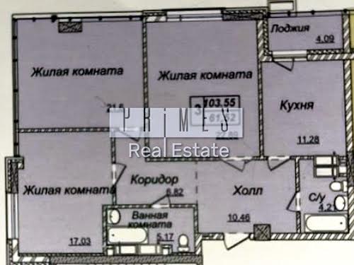 квартира за адресою Андрія Верхогляда вул. (Михайла Драгомирова), 17В