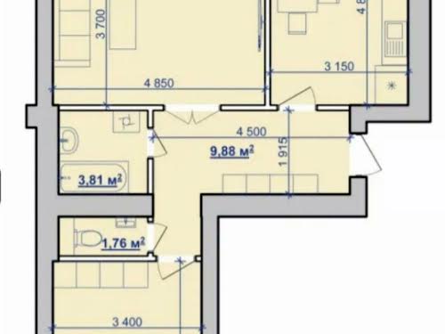 квартира за адресою Горбачевського, 40Б