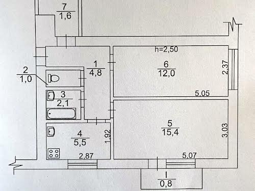 квартира по адресу Днепр, Героев Крут ул. (Фурманова), 14