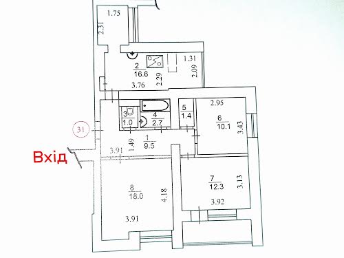 квартира по адресу Антоновича ул. (Горького), 152
