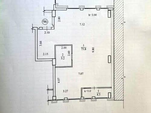 квартира по адресу Днепр, Короленко ул., 2а