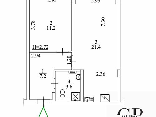 квартира за адресою Регенераторна вул., 4к7