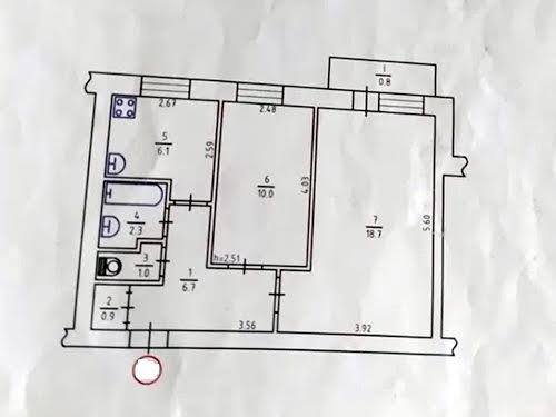 квартира по адресу Евгения Коновальца ул. (Щорса), 15 к.3