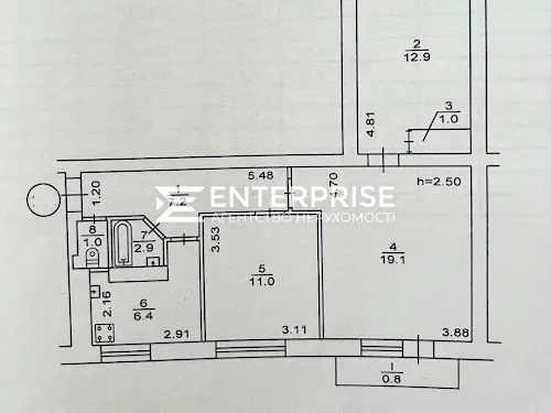 квартира по адресу Леси Украинки бульв., 20/22
