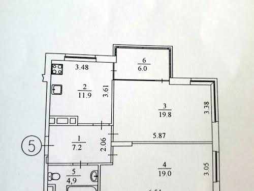 квартира за адресою Київ, Петрицького Анатолія вул., 17а