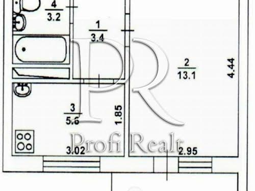 квартира по адресу Оболонский просп., 34В