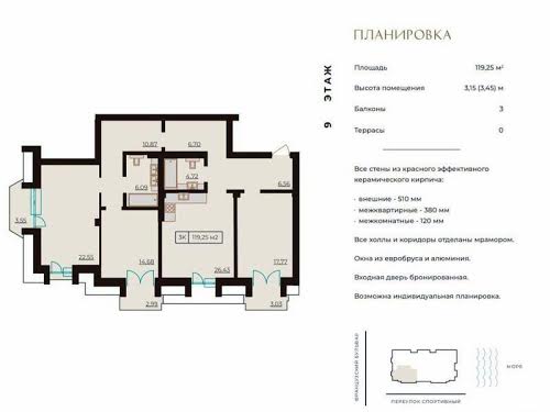 квартира по адресу Французский бульв., 29б