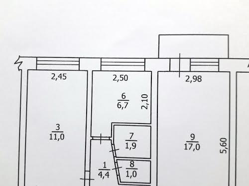 квартира за адресою Одеса, Космонавтів вул., 6