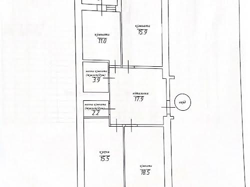 квартира за адресою Академика Рапопорта, 43