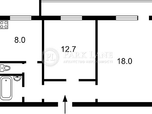 квартира по адресу Бажана Николая просп., 9б