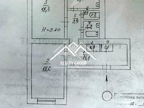 квартира по адресу Костенко, 1