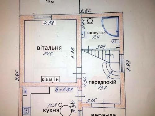 будинок за адресою с. Мала Олександрівка, Садово-Янтарна, 136