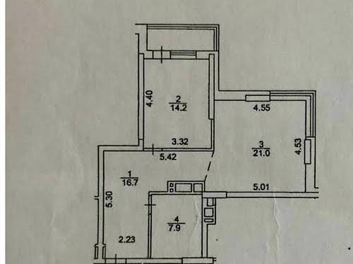 квартира по адресу Саксаганского ул., 37к