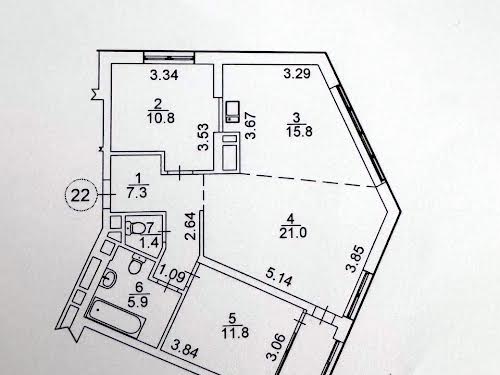 квартира за адресою Липківского Василя вул. (Урицького), 16б