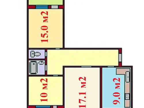 квартира за адресою Київ, Свободи просп., 2